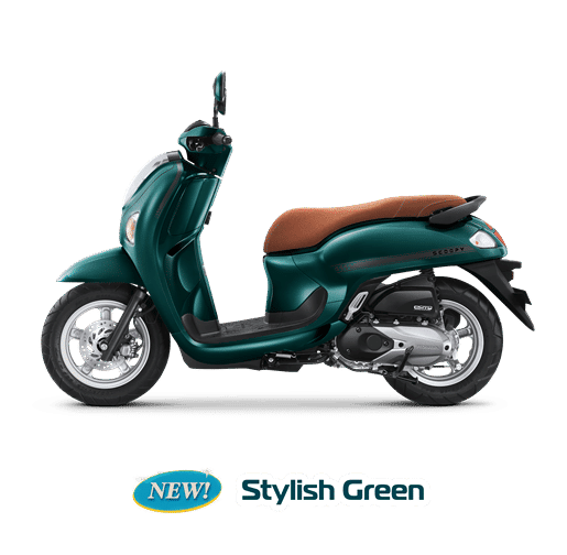 scoopy stylish green