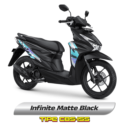 variant beat sporty iss matte black